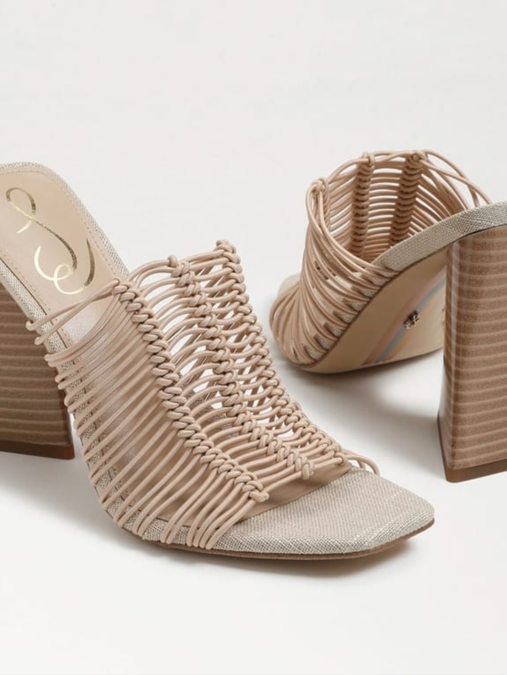 SAM EDELMAN | 5 1/2 | LAURETTE BLOCK HEEL MULE